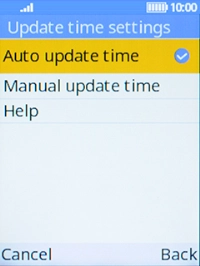 Press On/Off to return to the home screen.