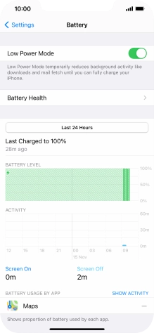 Slide your finger upwards starting from the bottom of the screen to return to the home screen.