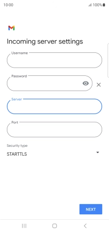 Press the field below 