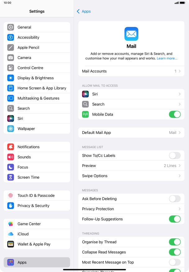 Press Mail Accounts.