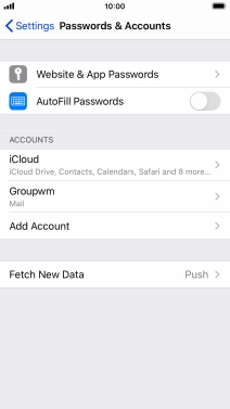 Press Fetch New Data.