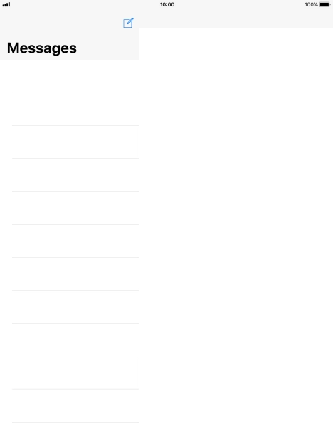 Press the new message icon.