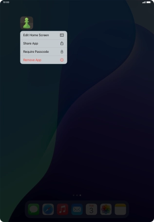 Press Require Passcode.