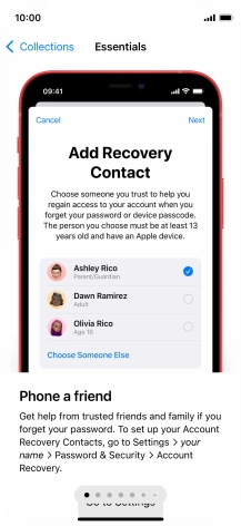 Slide your finger upwards starting from the bottom of the screen to return to the home screen.