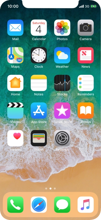 When the battery charging icon is displayed, the battery is charging.