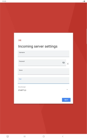 Press the drop down list below 