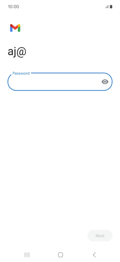 Press the field below 