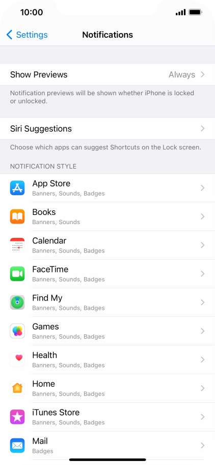 Press Show Previews.