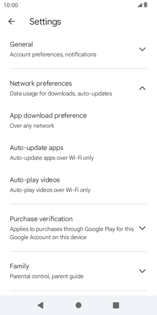 Press Auto-update apps.