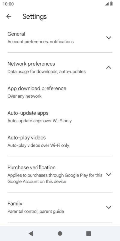 Press Auto-update apps.