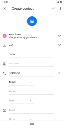 Press the save icon.