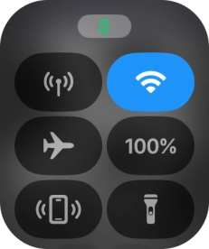 Press the required function to open an application or turn the function on or off.