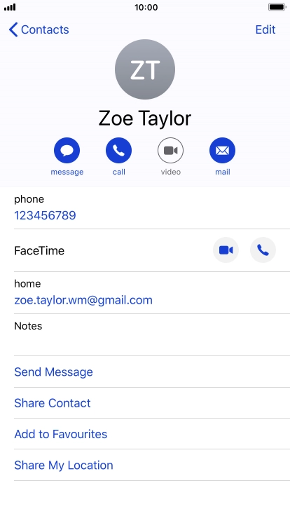 Press the required number.