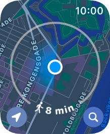 Press the search icon.