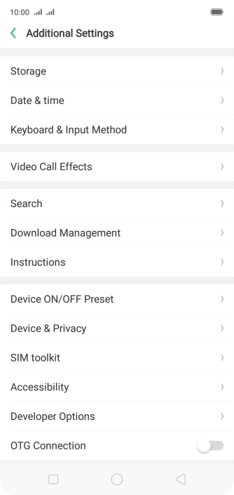 Press Device & Privacy.