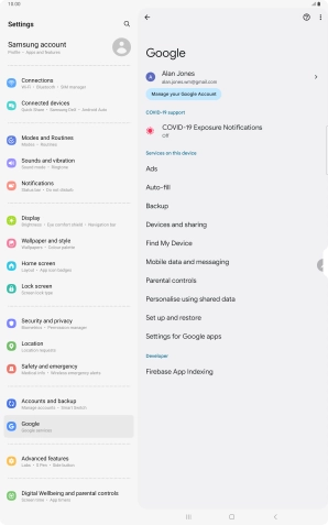 Press Find My Device.