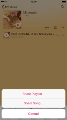 Press Share Song....