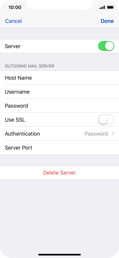 Press Authentication.