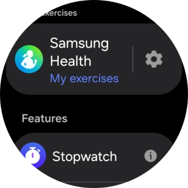 Follow the instructions on the screen to select the required function.
