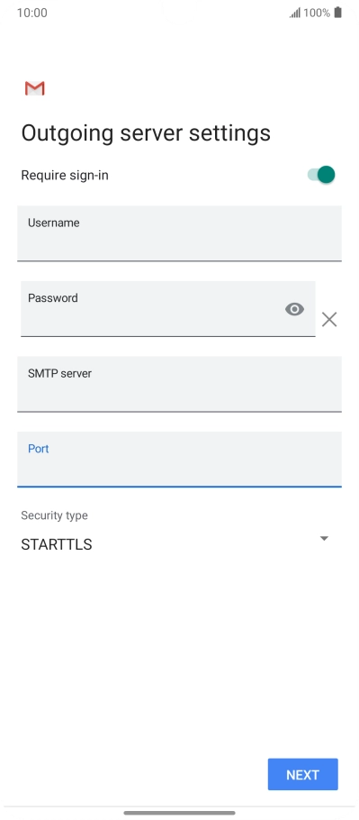 Press the drop down list below 