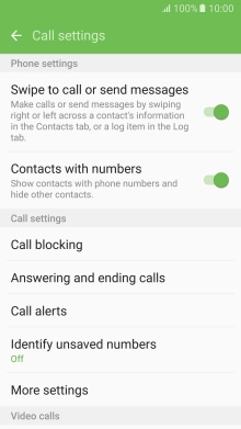 Press More settings.