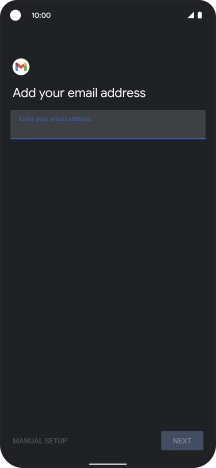 Press the field below 