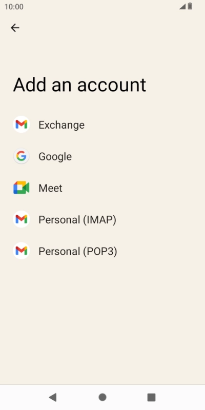 Press Personal (IMAP).