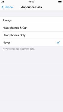 Press Always to turn on the function when silent mode is turned off.