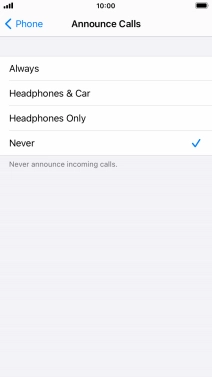 Press Always to turn on the function when silent mode is turned off.