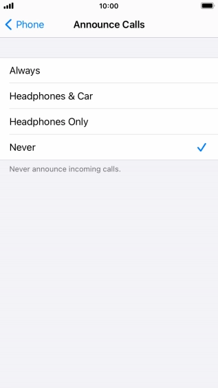 Press Always to turn on the function when silent mode is turned off.