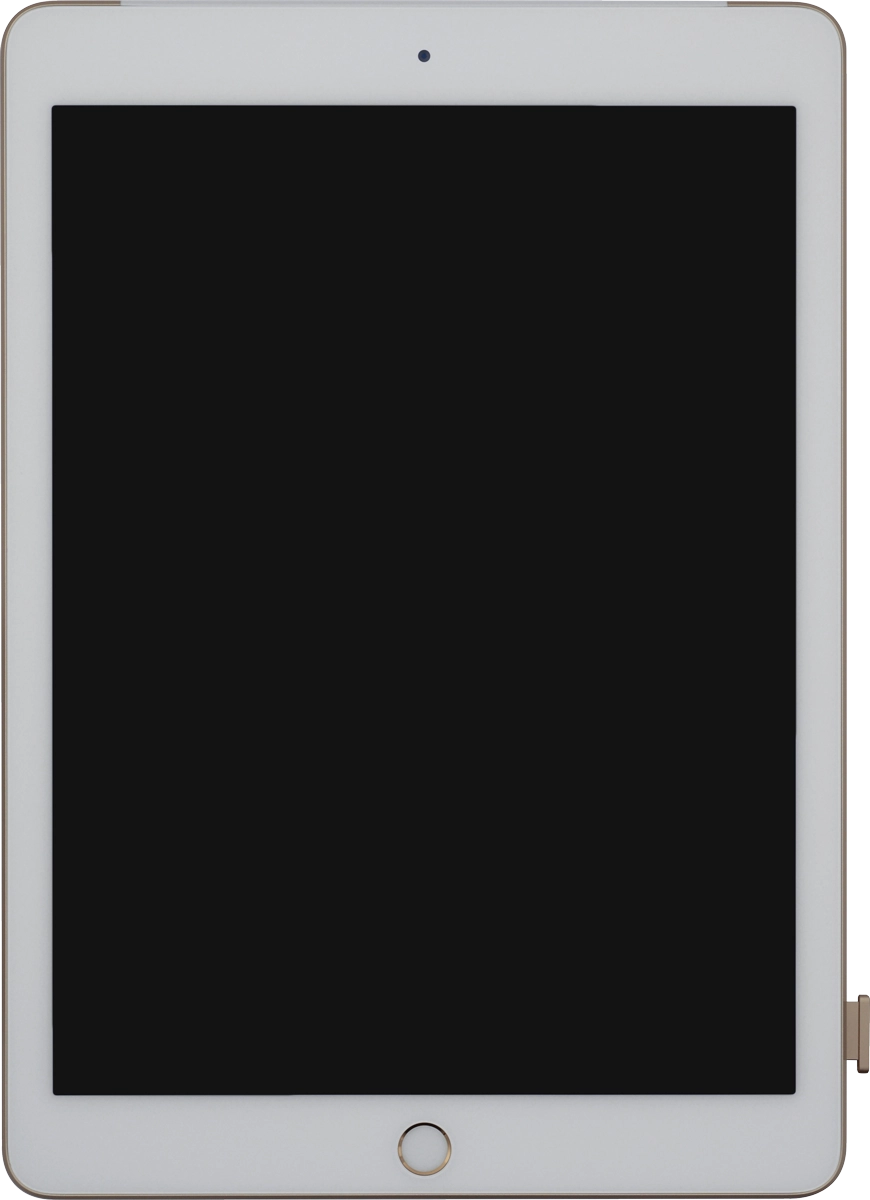 Slide the SIM holder into your tablet.