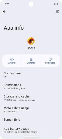 Press Storage and cache.