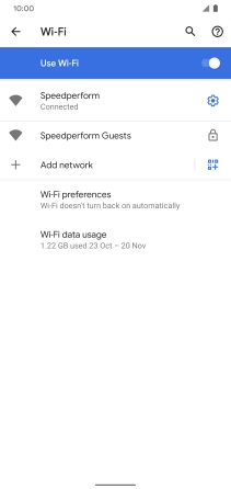 Slide your finger upwards starting from the bottom of the screen to return to the home screen.