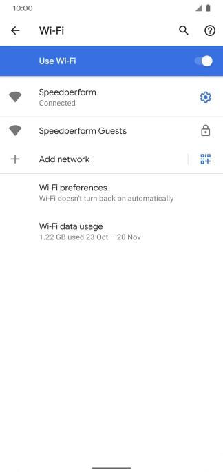 Slide your finger upwards starting from the bottom of the screen to return to the home screen.