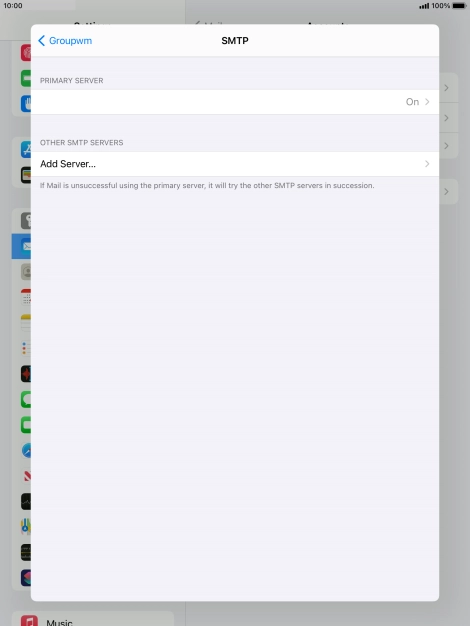 Press the field below 