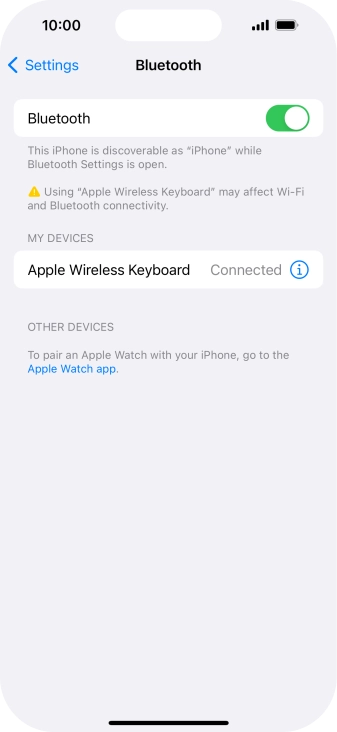 Slide your finger upwards starting from the bottom of the screen to return to the home screen.
