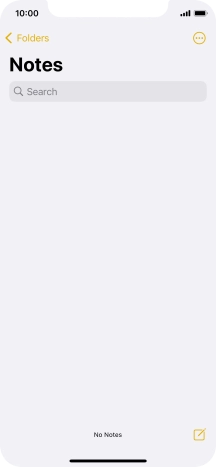 Slide your finger upwards starting from the bottom of the screen to return to the home screen.