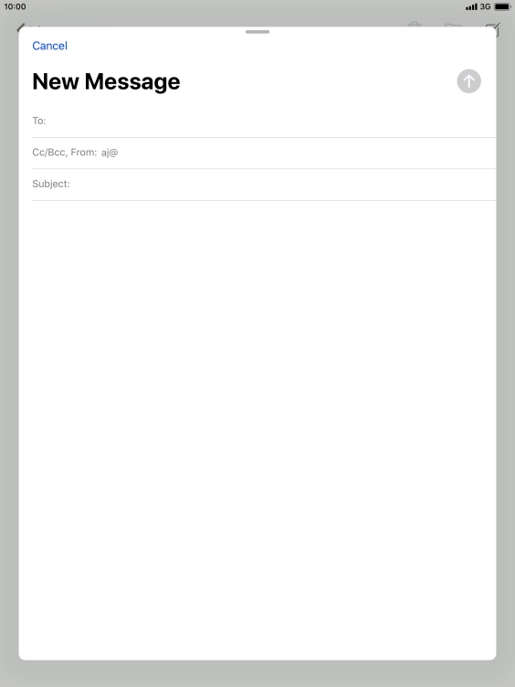 Press To: and key in the first letters of the recipient's name.