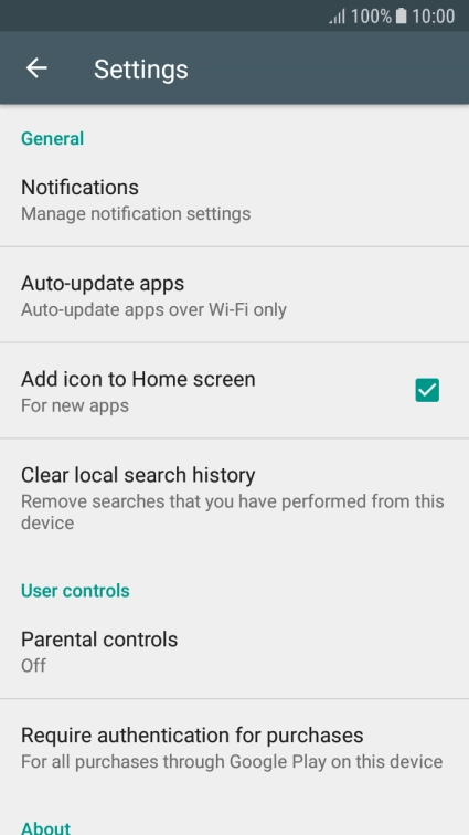 Press Auto-update apps.