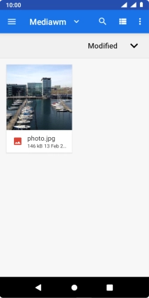 Press the required picture.