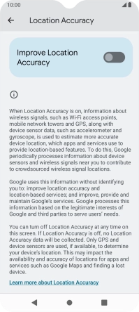 If you press the indicator next to 