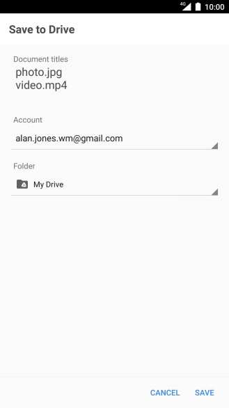 Press the field below 