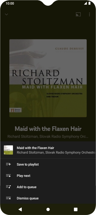 Press Save to playlist.