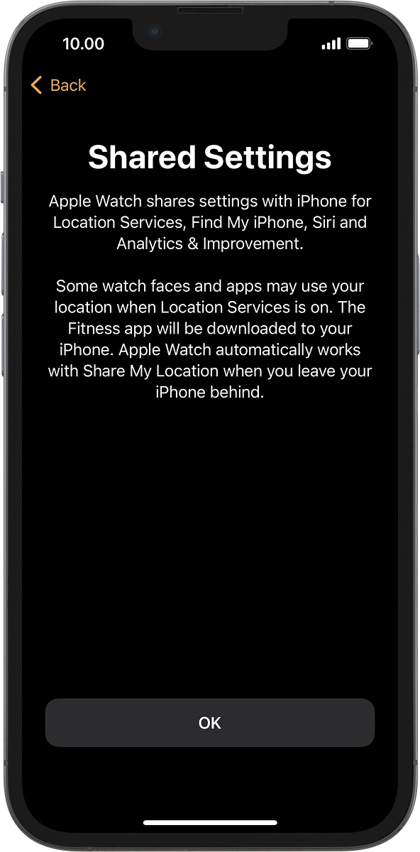 On your phone: Press OK.