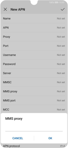 Key in 10.202.002.060 and press OK.