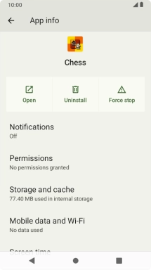 Press Storage and cache.