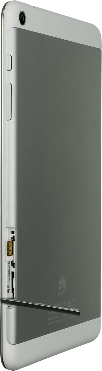 Slide your SIM into your tablet.