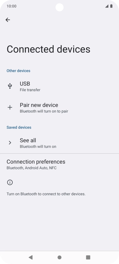 Press Pair new device.