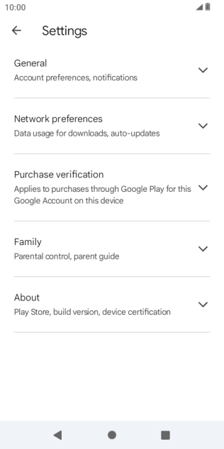 Press Network preferences.