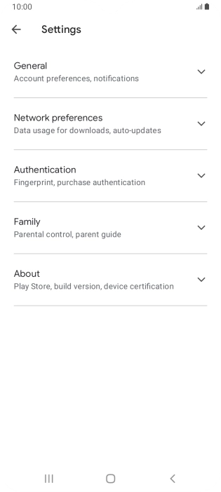 Press Network preferences.